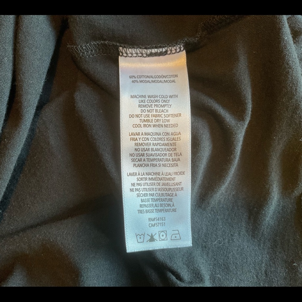 Calvin Klein Black Pullover Blouse Size XL, NWT - Picture 13 of 13